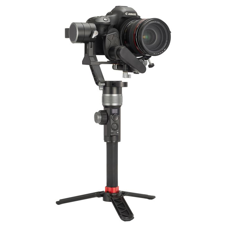2018 AFI új kiadású 3 tengelyes kézi kefe nélküli Dslr fényképezőgép Gimbal Stabilizátor Max.load 3.2kg