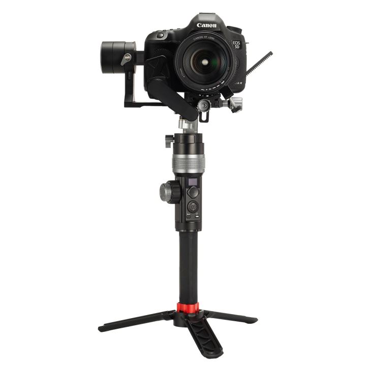 AFI D3 3 tengelyes kézi gimbal stabilizátor, továbbfejlesztett kamera video állvány W / fókusz húzás és zoom Vertigo shot DSLR (fekete)